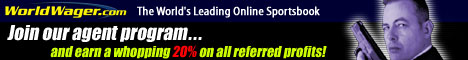 WorldWager Affiliate Programs! 20%+5% jutal�k